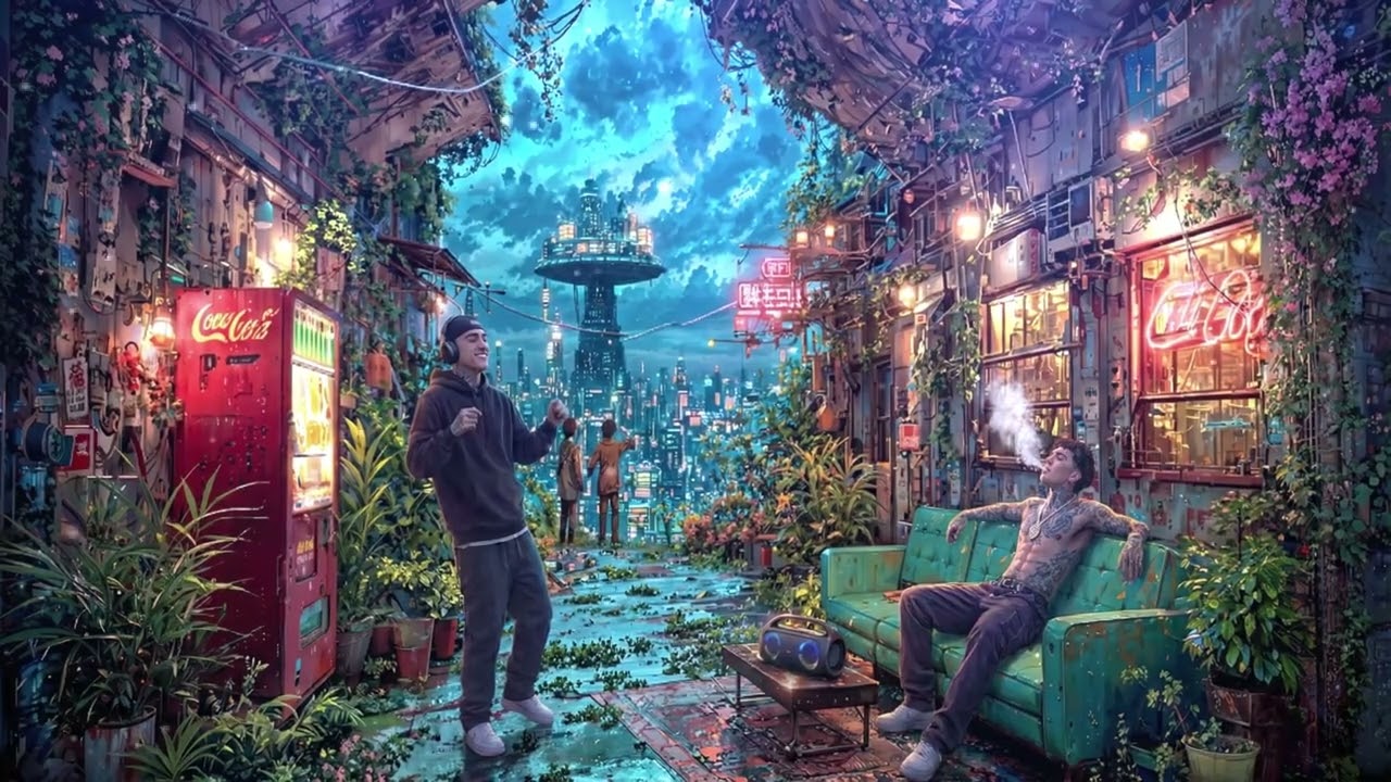 Vibe for Two — City Lights Cruise | Chill Rap for Night Drives