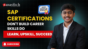 SAP Certifications Don