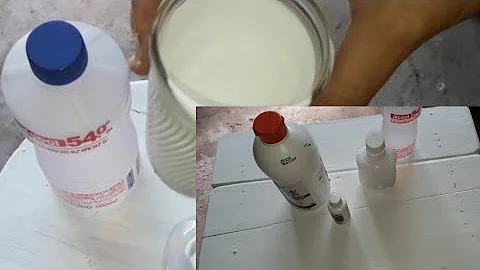 Como fazer tinta caseira cor madeira?