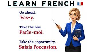 Learn  30+ French Phrases for Daily Conversation | Learn French | Easy French: Apprendre le français