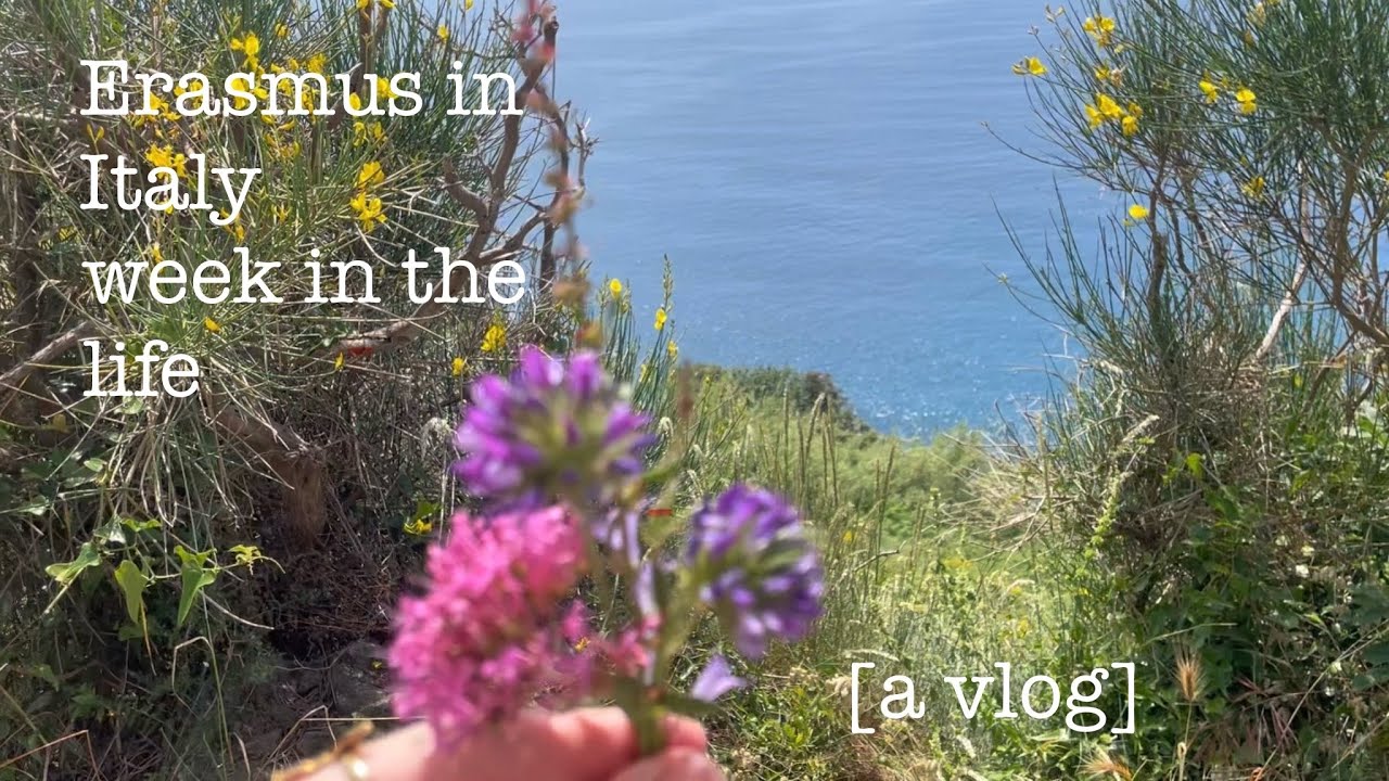 exploring Liguria & parties w friends | an Erasmus vlog