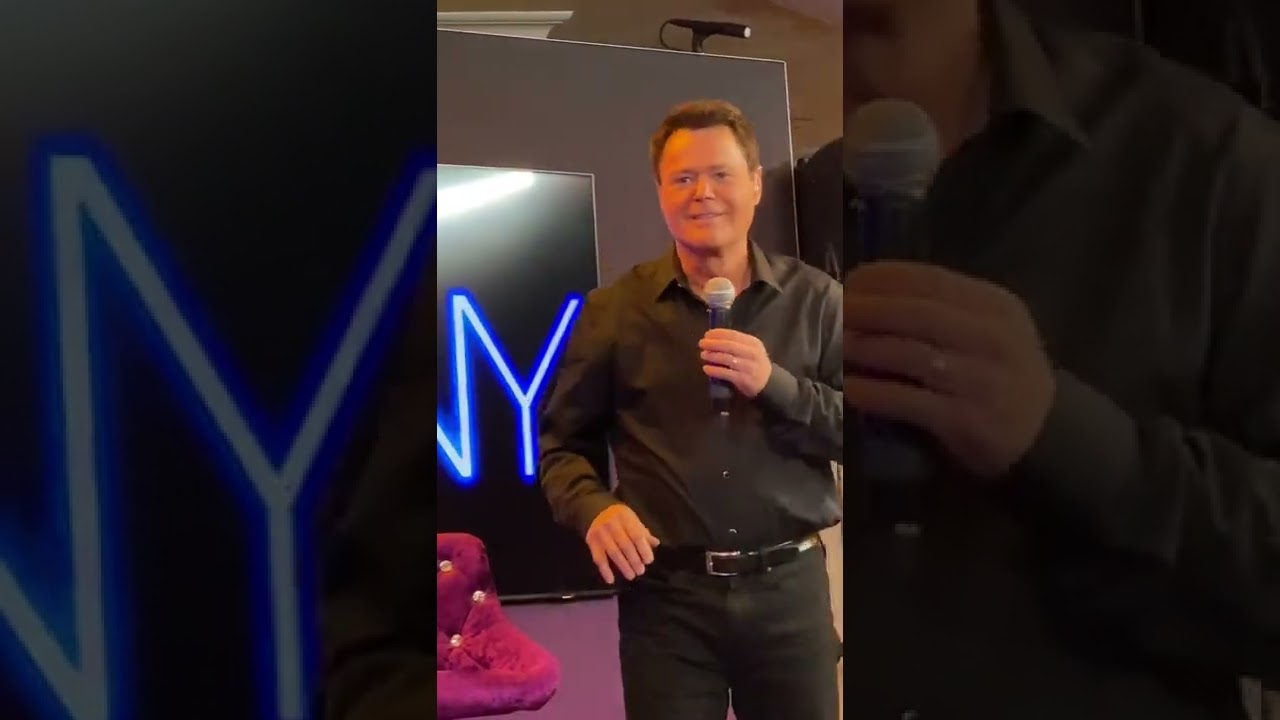 Donny Osmond VIP Experience 10/14/2022