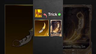 Karambit Golden Knife ✅ Easy Trick Karambit Golden Knife ✅ Easy Trick