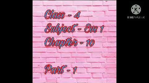 Std: 4: EVS-1: Chp 10: Clothes ( Part 1 )