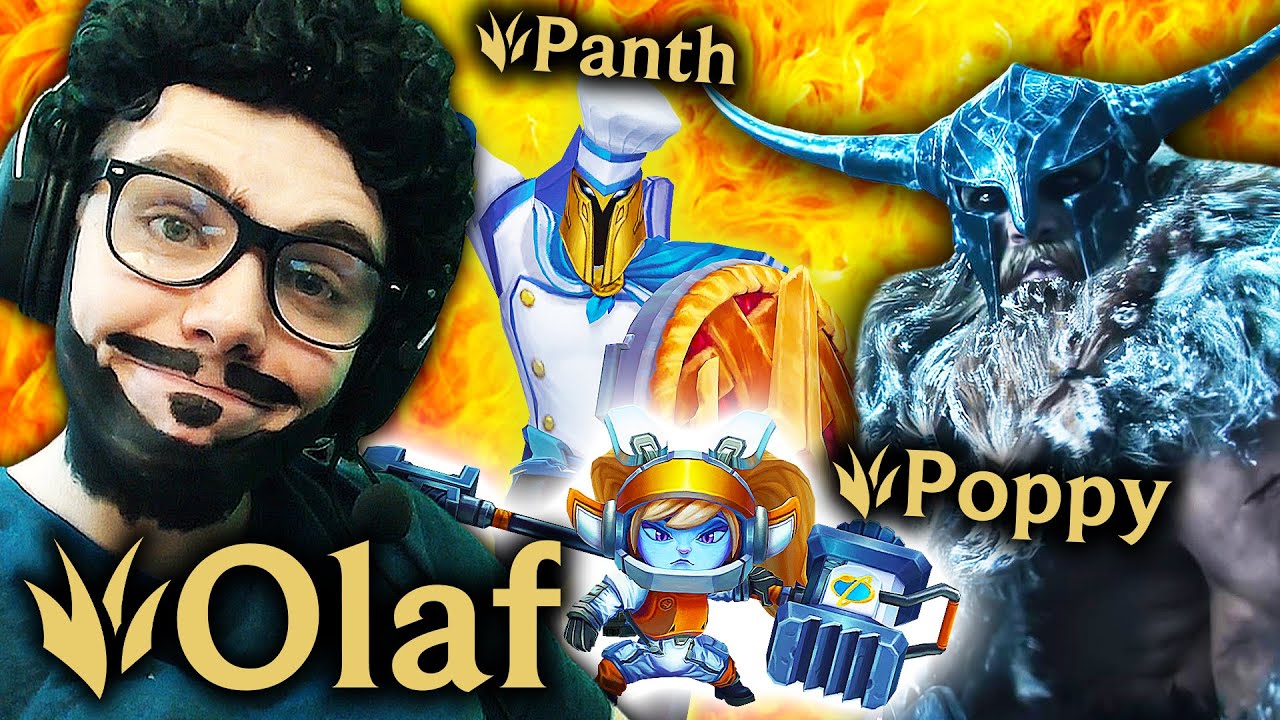 Tihle Jungleři jsou teď totální FREE WINY! 💪 Jungle Abeceda (Olaf, Pantheon, Poppy)