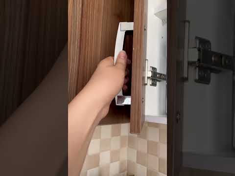 کابینت آموزش بستن در کابینت در یک اشاره کابینت آشپزخانه آموزش