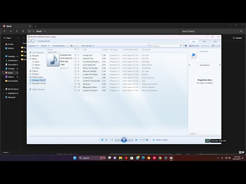 Convert music CD's to MP3's with Windows Media Player
