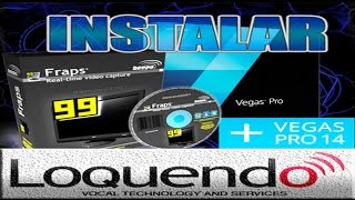 Tutorial | Descargar TextAloud + 7 Voces Loquendo | Fraps Registrado | Vegas Pro 14 + Parch