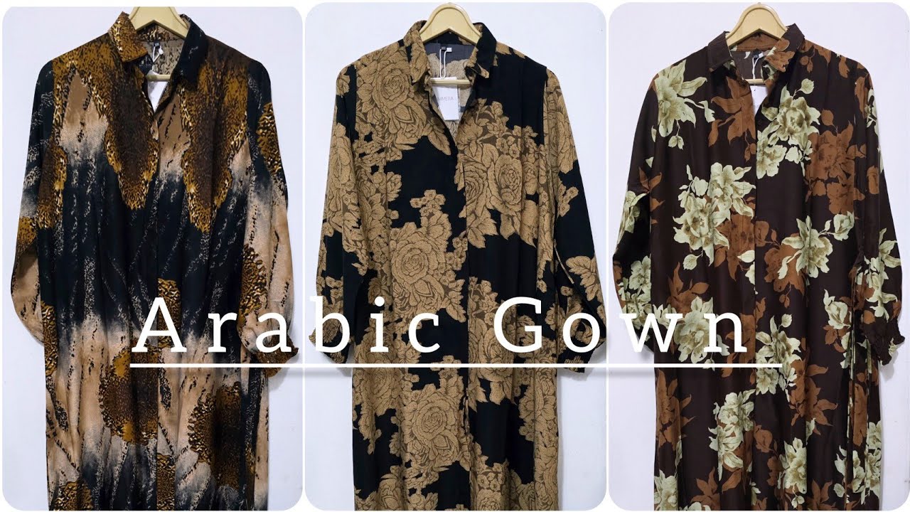 Abhaya Gown 📌 അബായ Gown 📌Modesty  Printed Abhaya Gown 