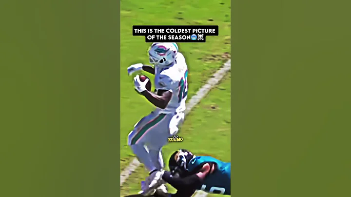 TYREEK Hill might have  The COLDEST Picture of The New Season🥶☠️ #nfl #shorts