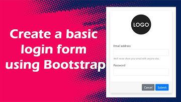 Create a basic login form using bootstrap | visual studio code | Web development Skills
