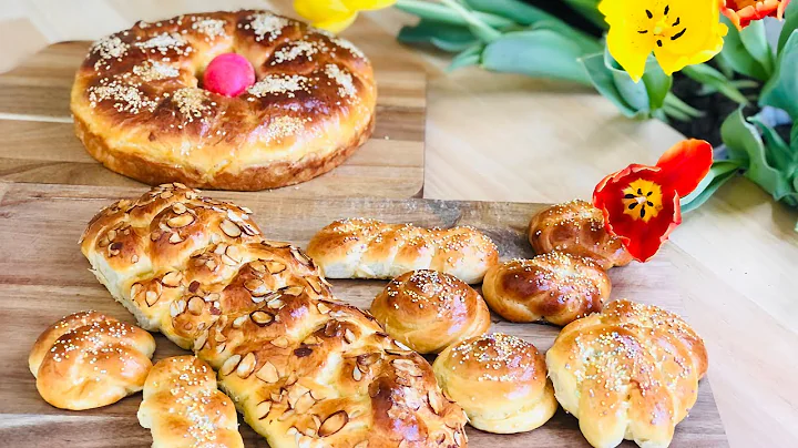 Easter Bread - Sweet Armenian Easter Bread /Choreg, Katnahunc