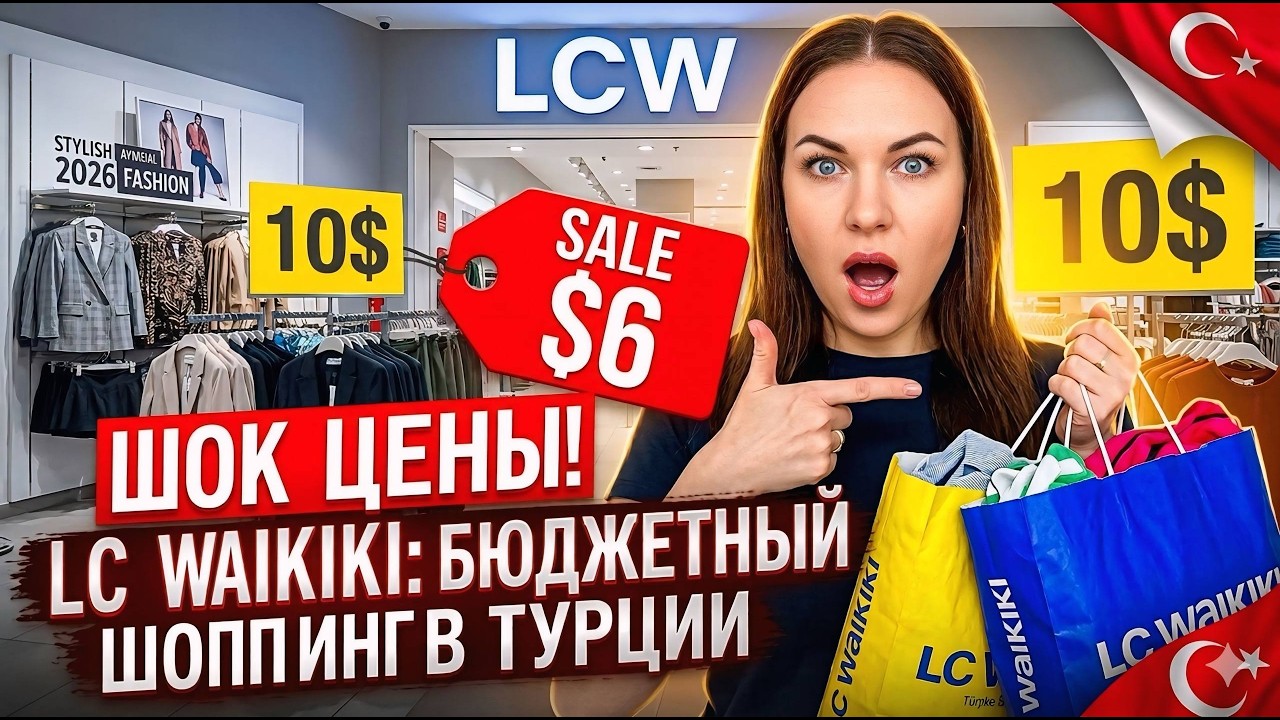 LC WAIKIKI: Секреты бюджетного шоппинга 🇹🇷 Обзор новинок и ШОК-ЦЕНЫ 2026 #turkey