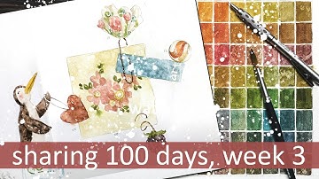 100 Days of Creating, Week 3 Progress