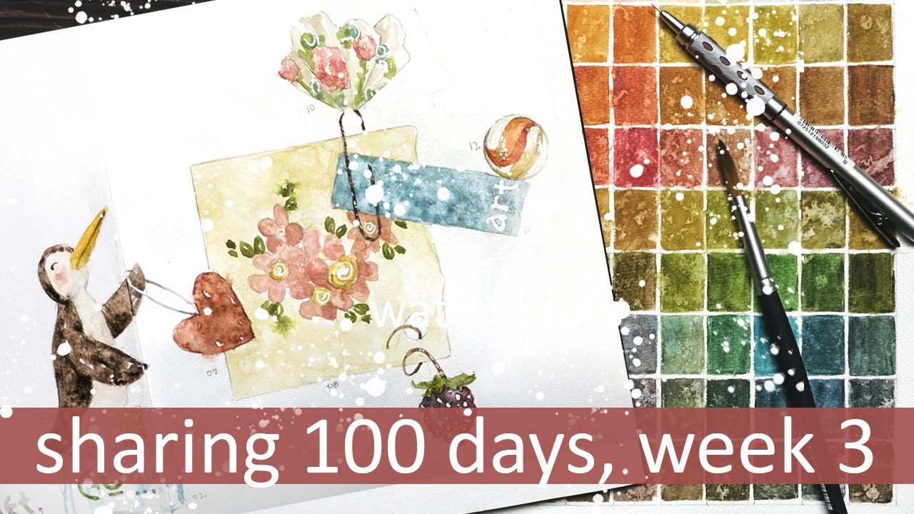 100 Days of Creating, Week 3 Progress - YouTube