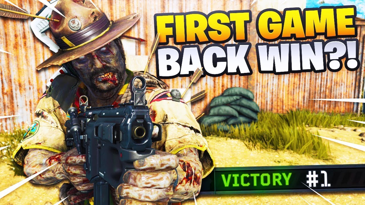 CoD BLACKOUT | MY FiRST GAME AFTER A WEEKS BREAK!!! i AM A BOT!!!