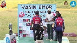 YASIN UMAR S.K LENASIA T20 BASH 2026 FINAL PRESENTATION