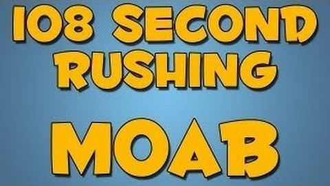 MW3: Solo 108 Second M.O.A.B