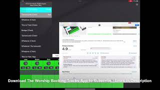 All In His Hands (FGBCF Super Mass Choir) Worship Backing Tracks App Preview screenshot 5
