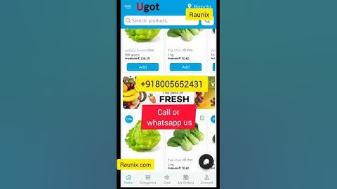 Live demo multivendor Grocery app | Raunix | Readymade multivendor Grocery delivery app