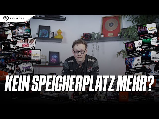 WIR HABEN KEINEN SPEICHERPLATZ MEHR? 😰 | Seagate IronWolf Upgrade 💾