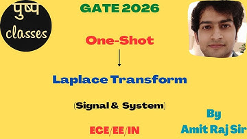 GATE One-Shot/ Laplace Transform/ Signal & System/ ECE/EE/IN