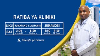 FAHAMU KUHUSU RATIBA YA KLINIKI YA MFUMO WA MKOJO NA UPASUAJI