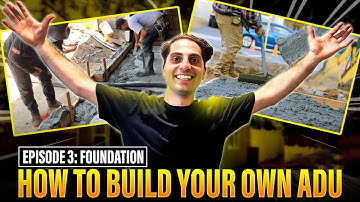 How to Build your own ADU Garage Conversion: Episode 3 - Foundation