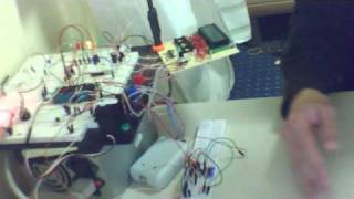 Ir-Abstandssensor Steuert Servo