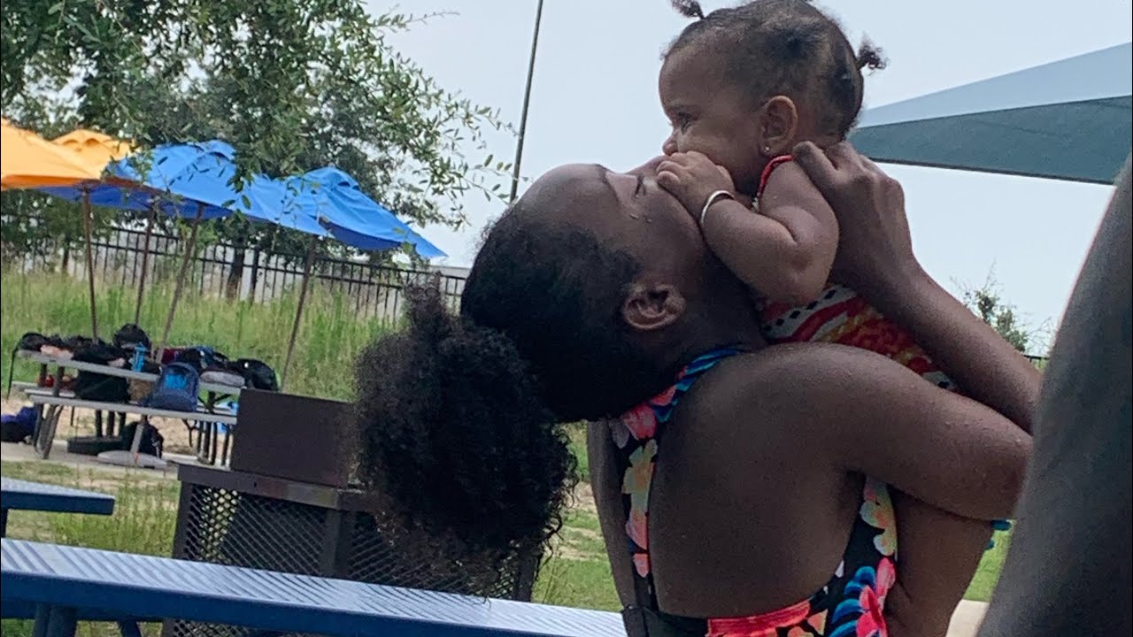 Vlog: My daughter first time @Typhoon Texas - YouTube