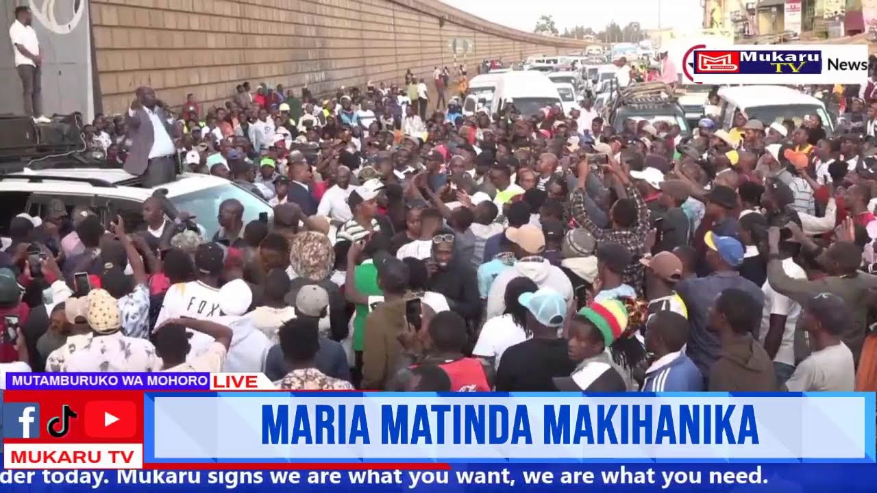 MUTAMBURUKO WA MOHORO HWAINI NA WANJIKU WA KAMAU