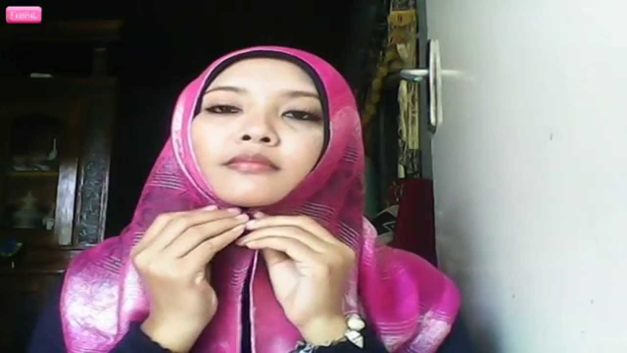 Cara Memakai Jilbab Segi Empat Paris Modern Yang Simple Kreasi