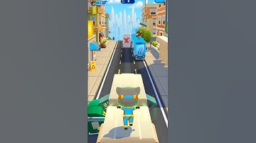 Talking Tom Hero Dash Super Tom Android Gameplay #talkingtom #shorts #shortfeed