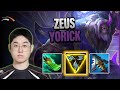 HLE Zeus TOP Yorick vs Gangplank | 15.10