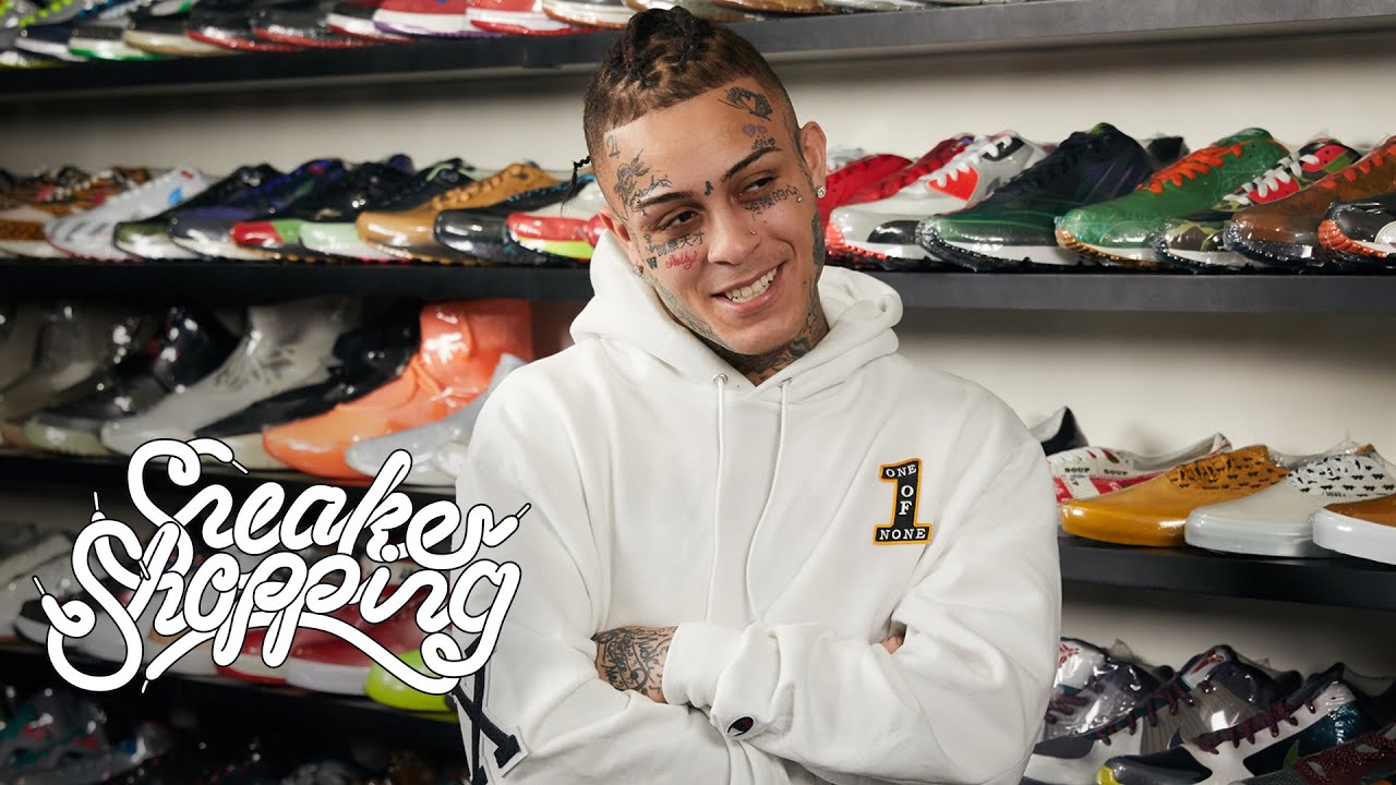 lil skies custom air forces