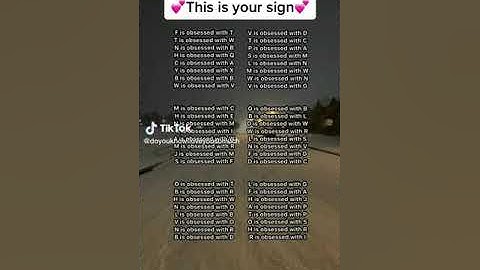 This is your sign #initials #initial #foryou #fyp