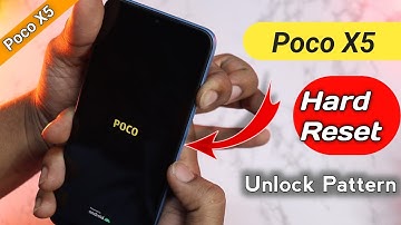 How to Hard Reset Poco X5 5G | Unlock pattern 💯%