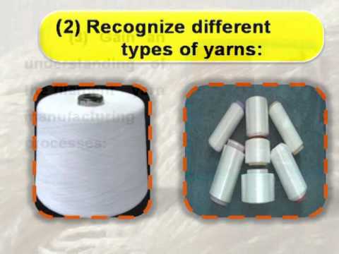 Manufacture of filament yarn and their texturing_ objectives eng - YouTube