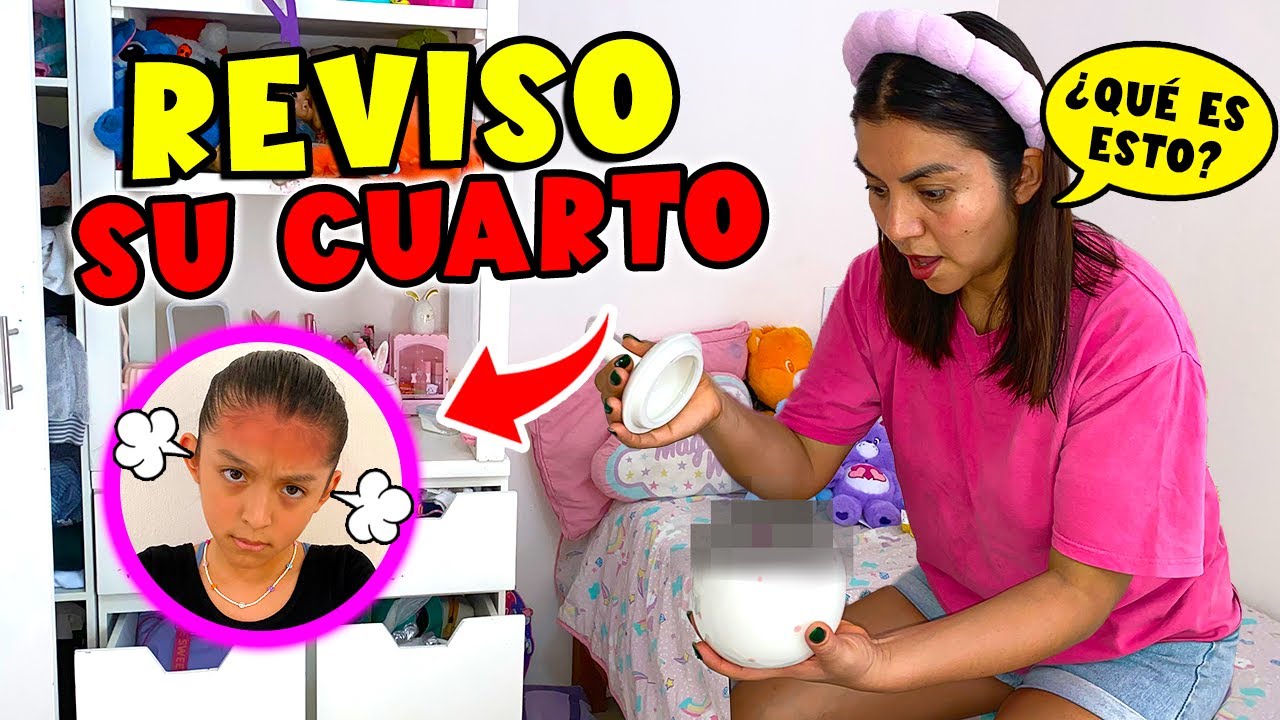 REVISÉ EL CUARTO DE ARANZA!😅¡ENCONTRE SECRETITOS!I Yadeli Merlin🤍