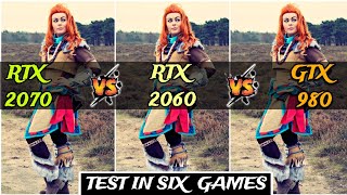 RTX 2070 Vs RTX 2060 Vs GTX 980 | Test In 6 Games In Late 2023 !