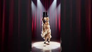 make my dog dance on stage #like #subscribe #funny #dogs #dance #shortvideo #