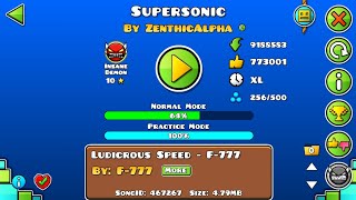 Supersonic 64% [Progress #1] | Geometry Dash 2.1