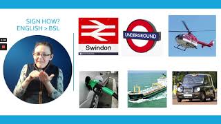BSL Lessons: Level 1 Travel