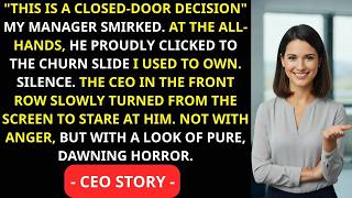 I Let My Boss Crash Our Churn - Then Exposed Him With Receipts | #CorporateRevenge