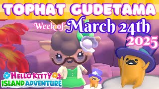 super EASY Tophat Gudetama LOCATION | Hello Kitty Island Adventure
