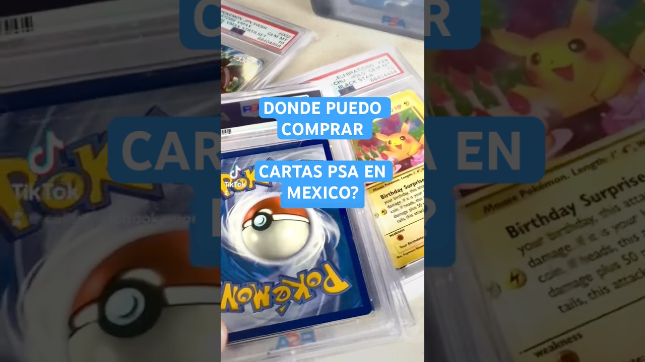 DONDE COMPRAR CARTAS POKEMON PSA EN MÉXICO? en collectortcgpokemon 