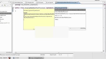 Spring Tutorial 15 Writing a BeanPostProcessor