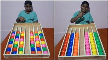 Puzzle Sort Ball Game Solve Challenge Very Smart And Fast || LKR Food Challenge