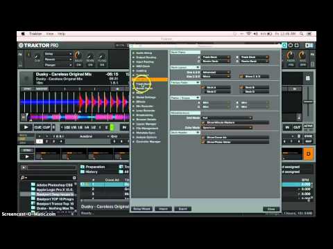 Traktor Pro Set Up and Prefrences