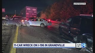 Icy roads cause multiple crashes, injuries in West Michigan